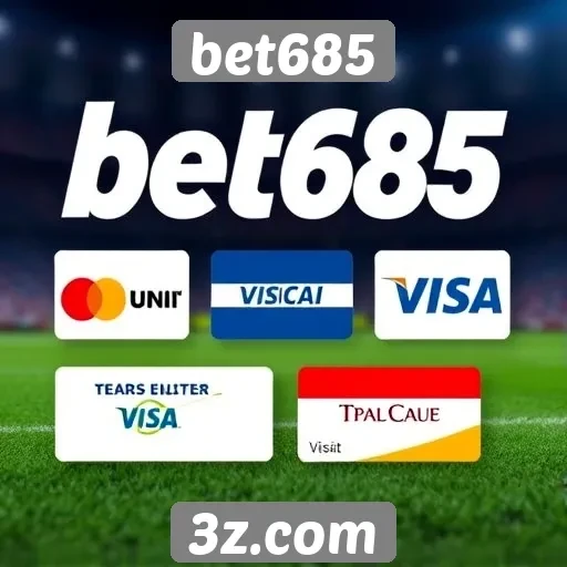 Opções de pagamento disponíveis no bet685